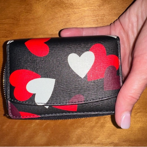 Kate Spade x Disney Minnie Crossbody With Kate Spade Hearts Compact Wallet